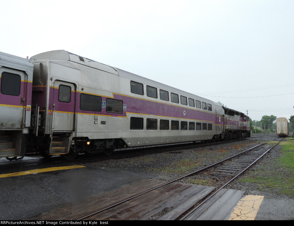 MBTA double decker 